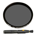 Tiffen 58mm Circular Polarizing Lens Filter and Lens Cleaning Brush Bundle