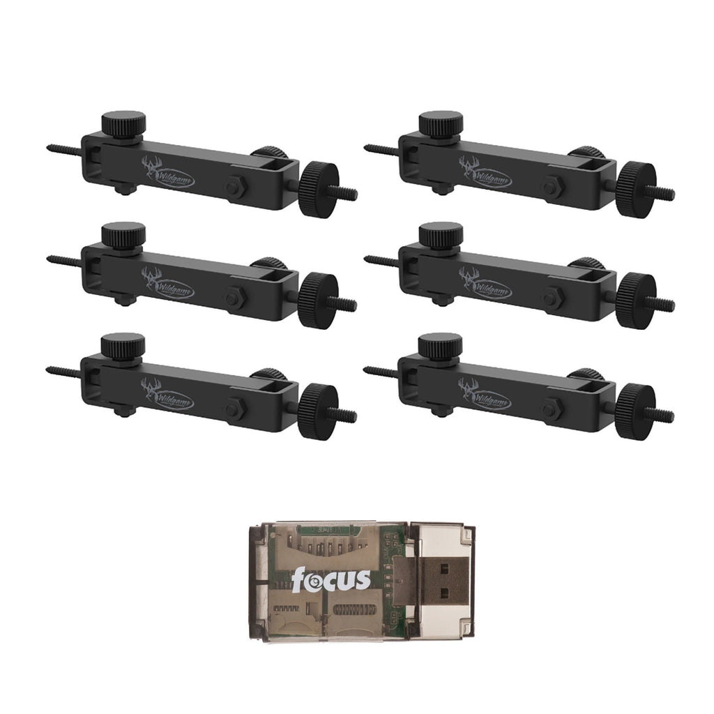 Wildgame Innovations Eco Mount (6-Pack) with Card Reader (7 Items)