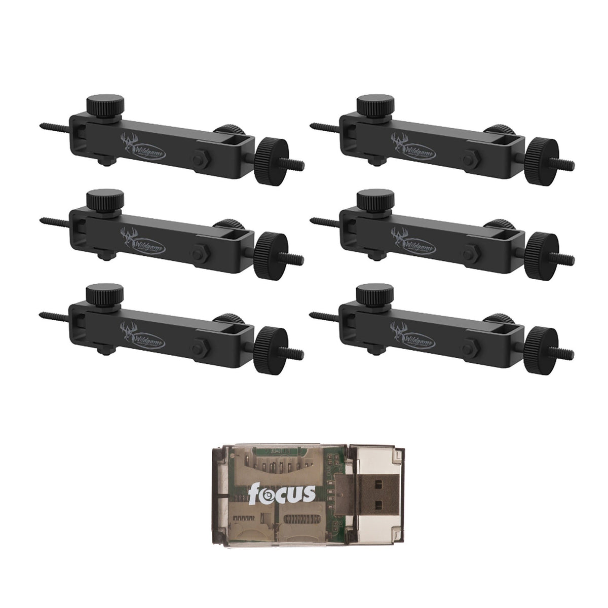 Wildgame Innovations Eco Mount (6-Pack) with Card Reader (7 Items)
