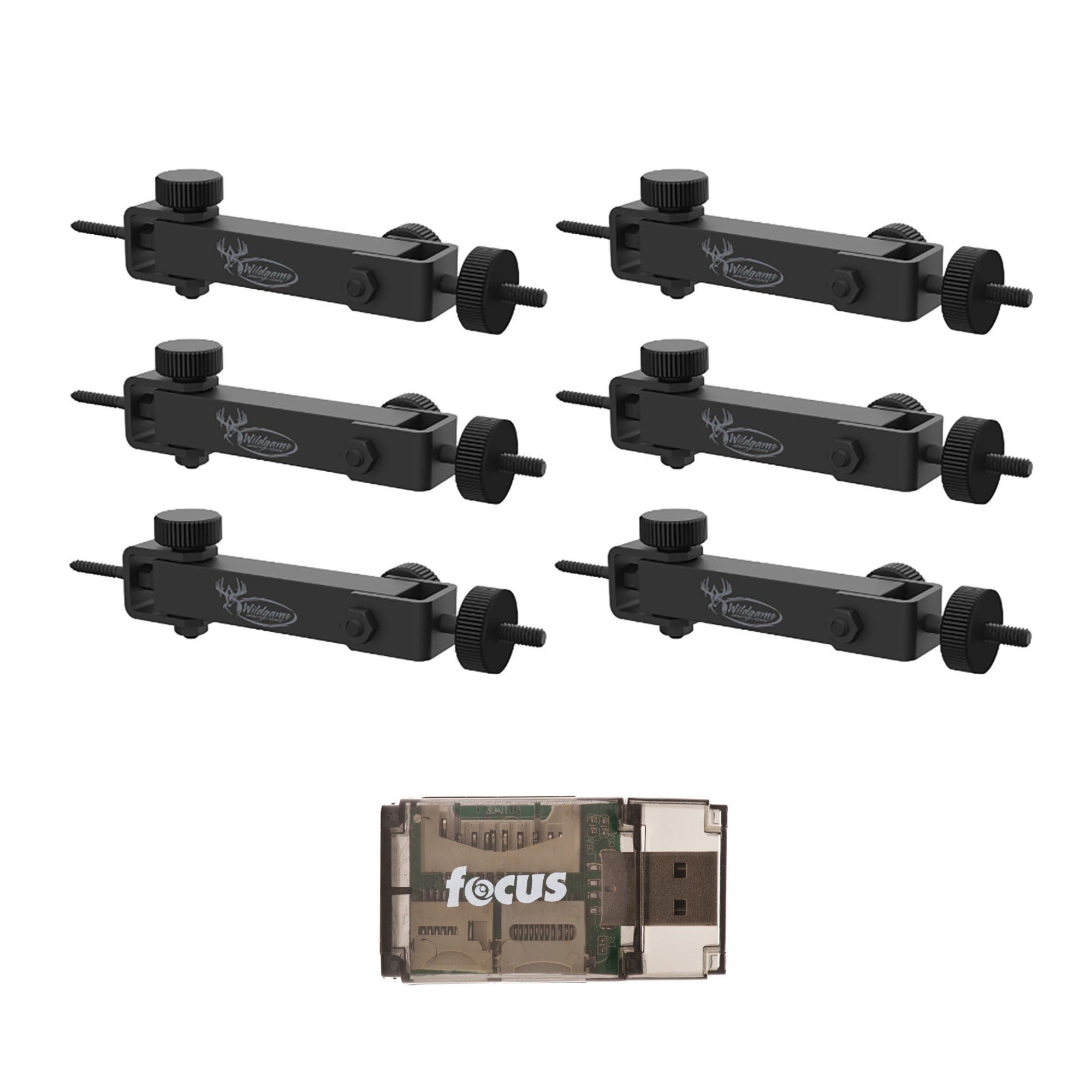 Wildgame Innovations Eco Mount (6-Pack) with Card Reader (7 Items)