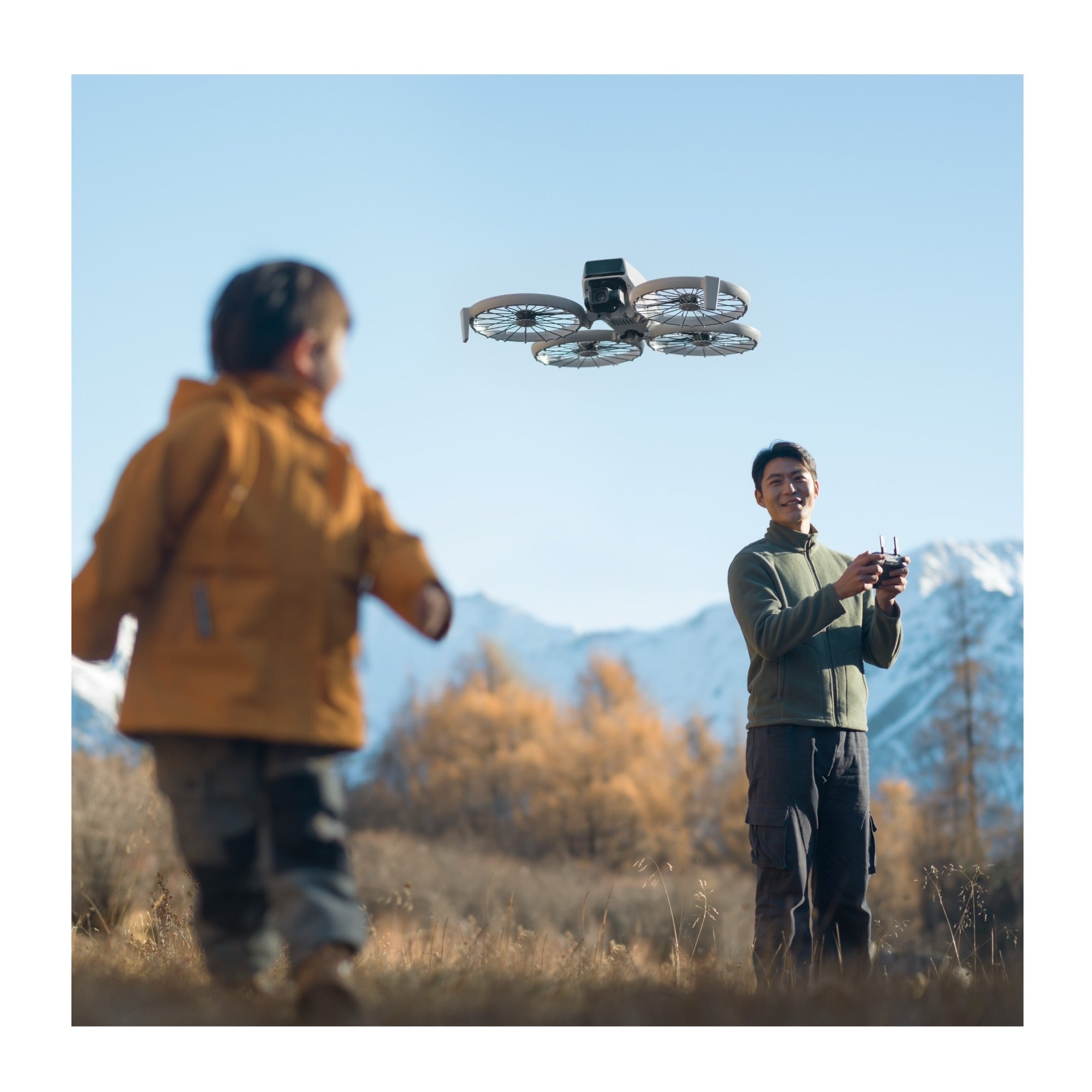 DJI Flip Fly More Combo (DJI RC 2) Bundle with Accessories, Carrying Bag and 30-inch Landing Pad