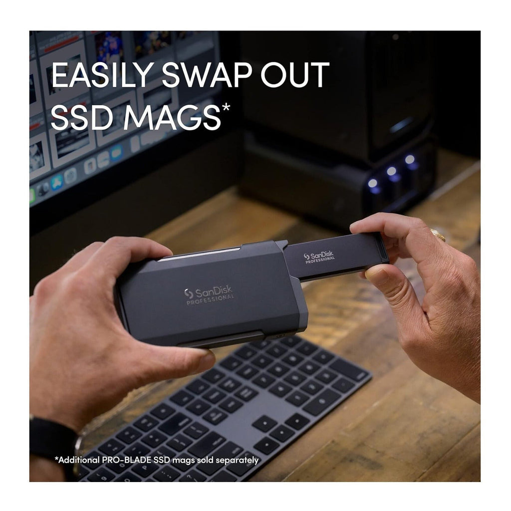 Sandisk Professional 1TB PRO-Blade Transport Portable and Modular NVMe SSD