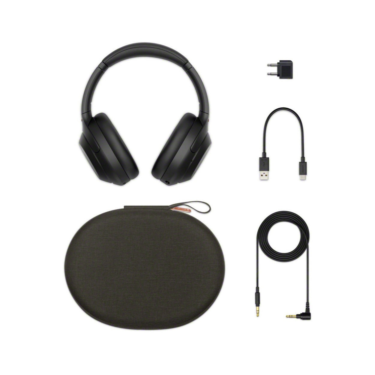 Sony WH-1000XM4 Wireless Noise Canceling Over-Ear Headphones Bundle with Finder