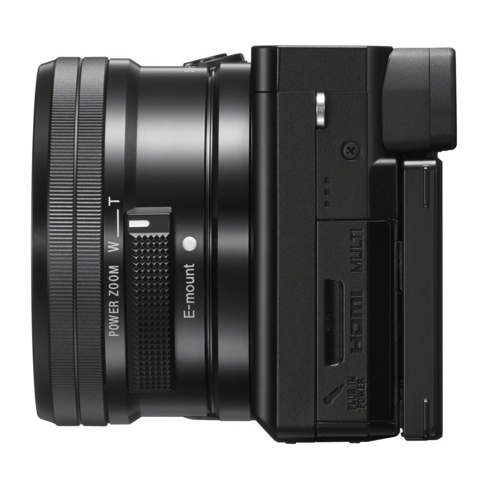 Sony Alpha a6100 APS-C Mirrorless Camera with 16-50mm and 55-210mm Lens Bundle
