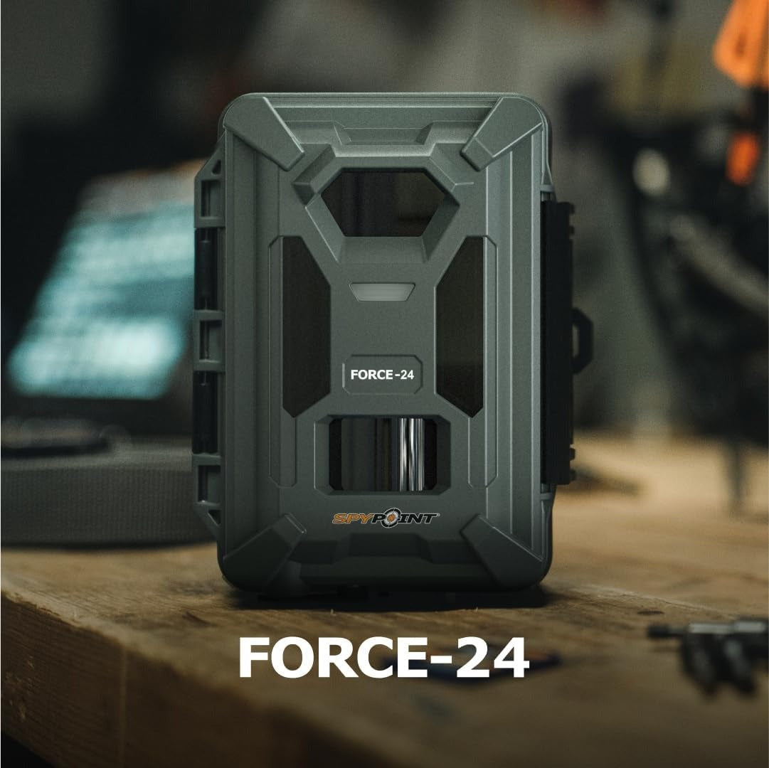 Spypoint Force-24MP Non-Cellular Trail Camera Bundle with Accessories