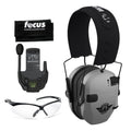 Walker's Razor Walkie Talkie Bundle with Ear Muffs and Accessories