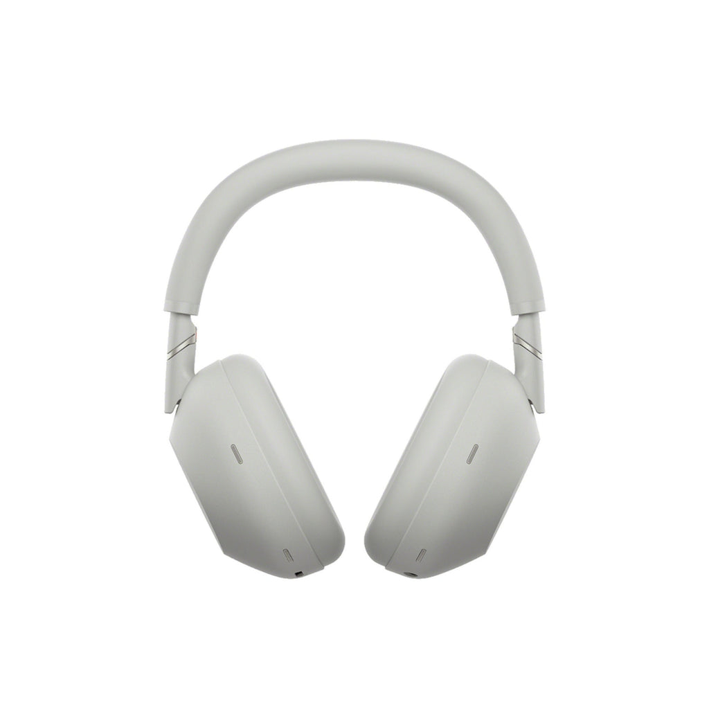 Sony WH-1000XM6 Wireless Headphones (Silver) Bundle with Clip-On Light