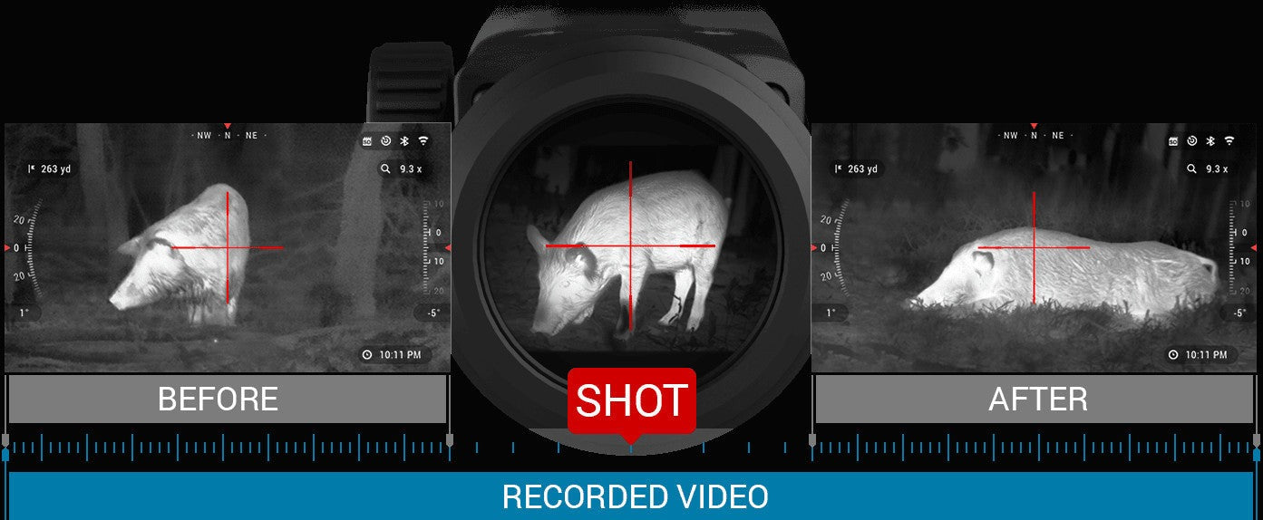 ATN Thor 4 384x288 2-8x Smart HD Thermal Rifle Scope
