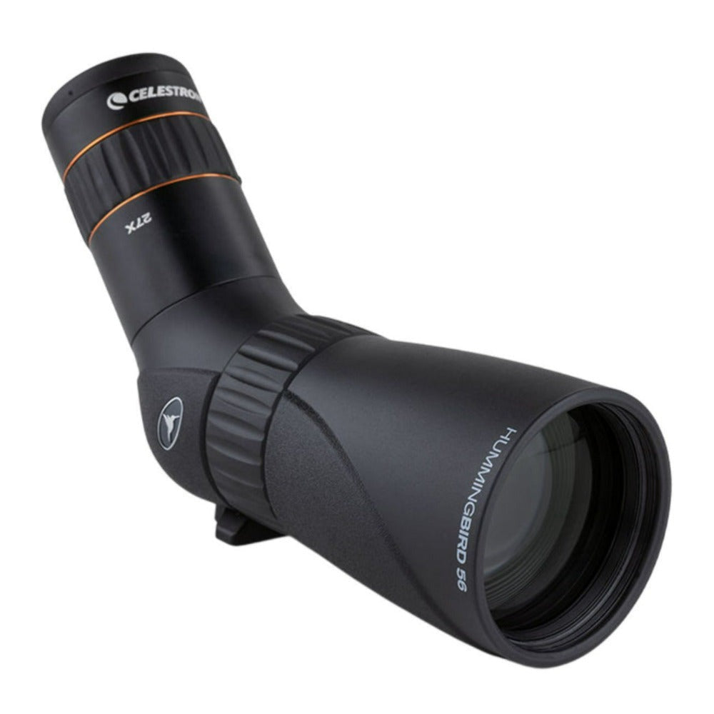 Celestron Hummingbird 9-27x56mm Angled Zoom Micro Spotting Scope with Phase-Coated Prism (Black)