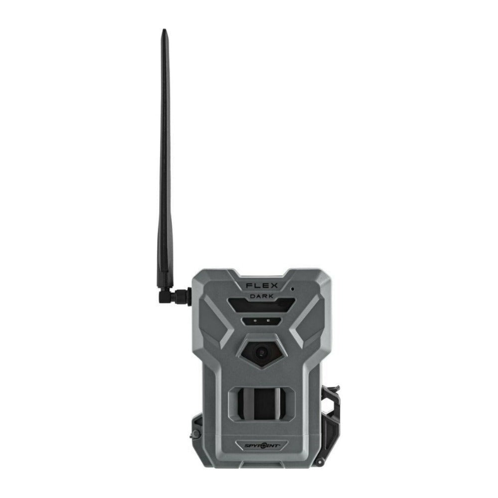 Spypoint Flex Dark GPS Cellular Trail Camera with Solar Panel and Accessories
