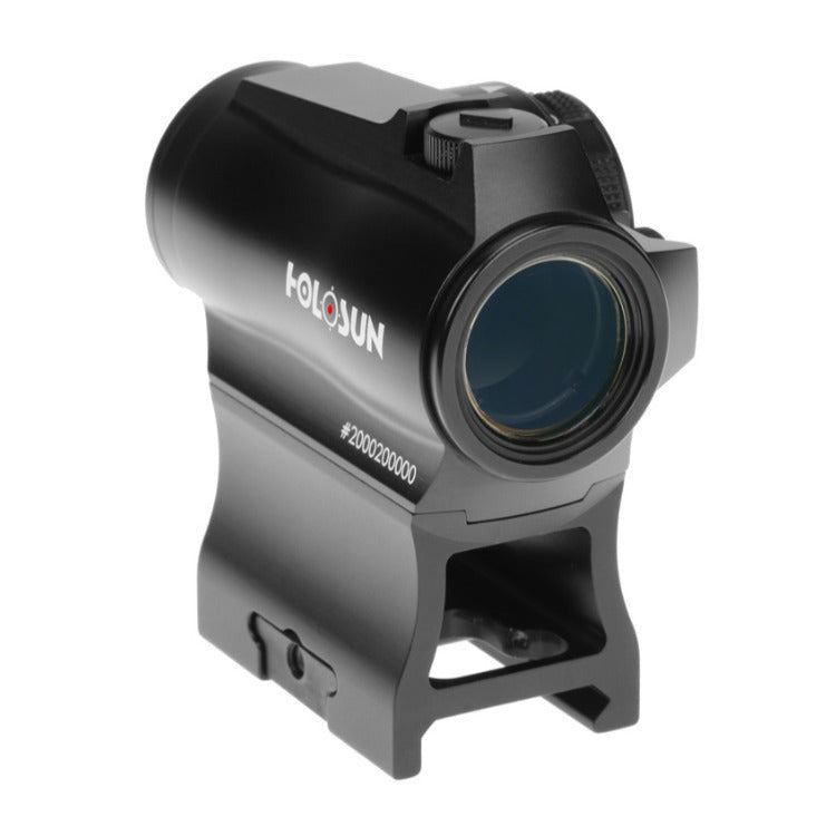 HOLOSUN HE503R-GD Black Anodized 1x 20mm 2/65 MOA Gold Dot & Circle Reticle