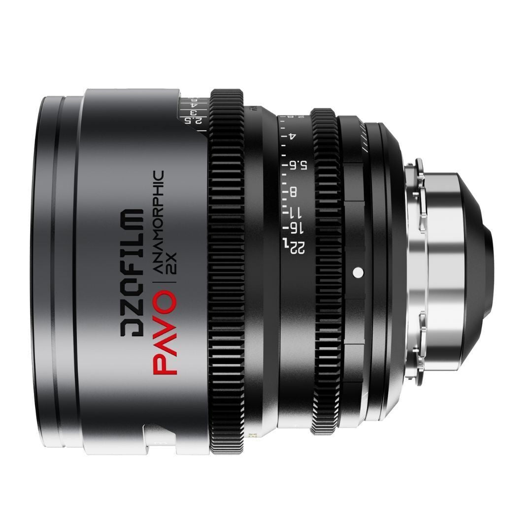 DZOFilm PAVO 28mm Anamorphic 2x T2.1 Neutral Coating PL or EF Mount Lens (Space Gray and Black)