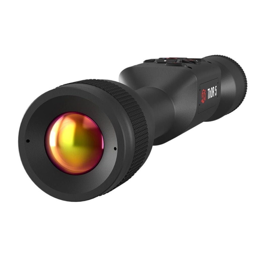 ATN ThOR 5 640x480 3-24x 12 Micron Weather-Resistant Smart HD Thermal Rifle Scope (Black)