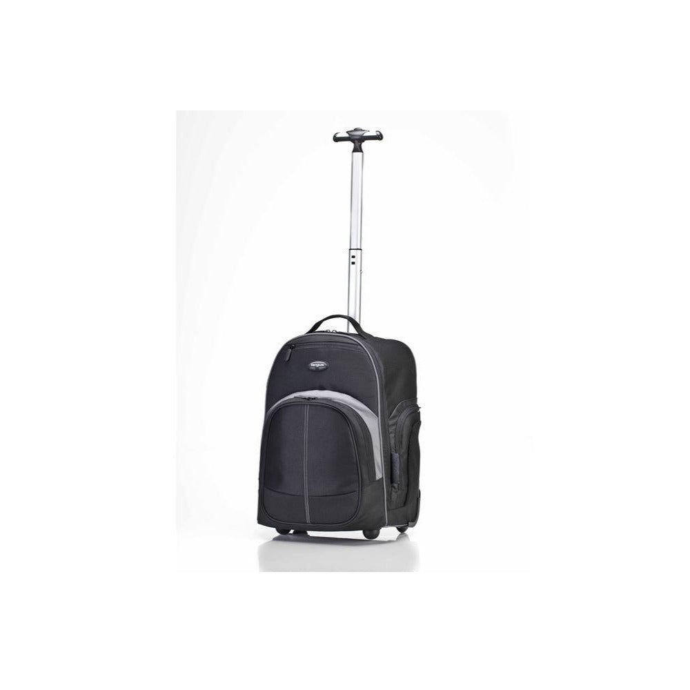 Targus Compact Rolling Backpack for 16-Inch Laptops (Black)