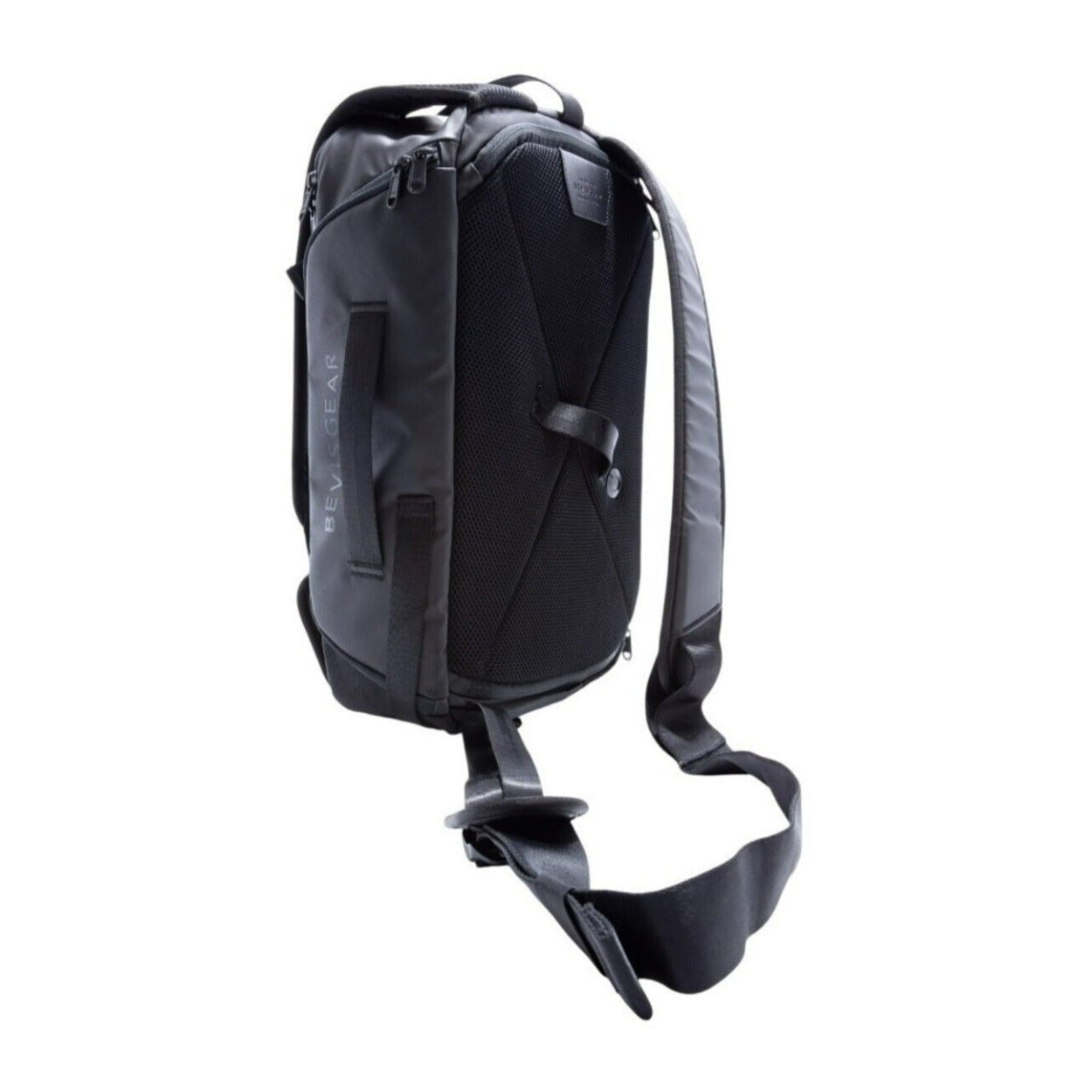 BEVISGEAR Top Shelf Sling-Style Digital SLR Camera Backpack with Customizable Dividers (Black, 22 L)