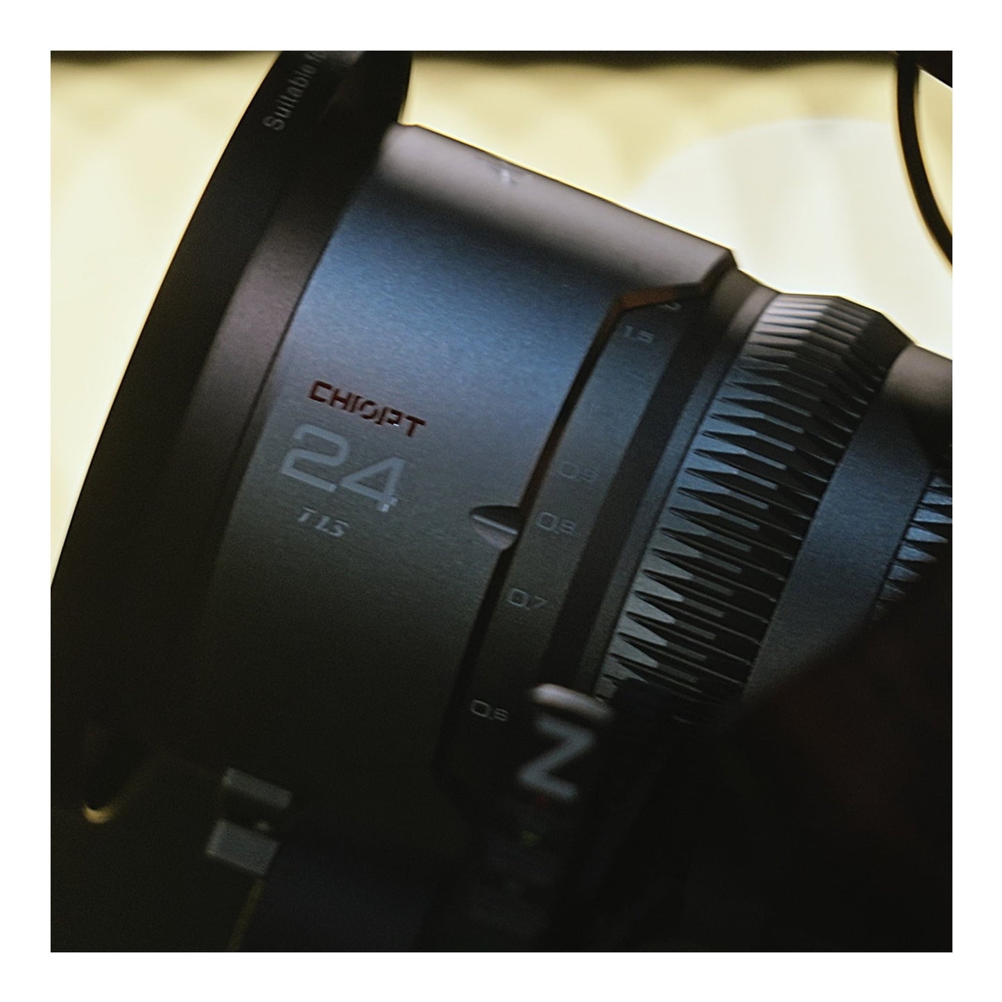 CHIOPT AURA 24mm T1.5 Cinema Lens (Leica L) Full-Frame Wide-Angle Prime with Superfast Aperture