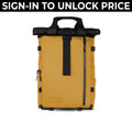 WANDRD PRVKE Lite Camera Backpack - Weather-Resistant with Expandable Rolltop (Dallol Yellow)