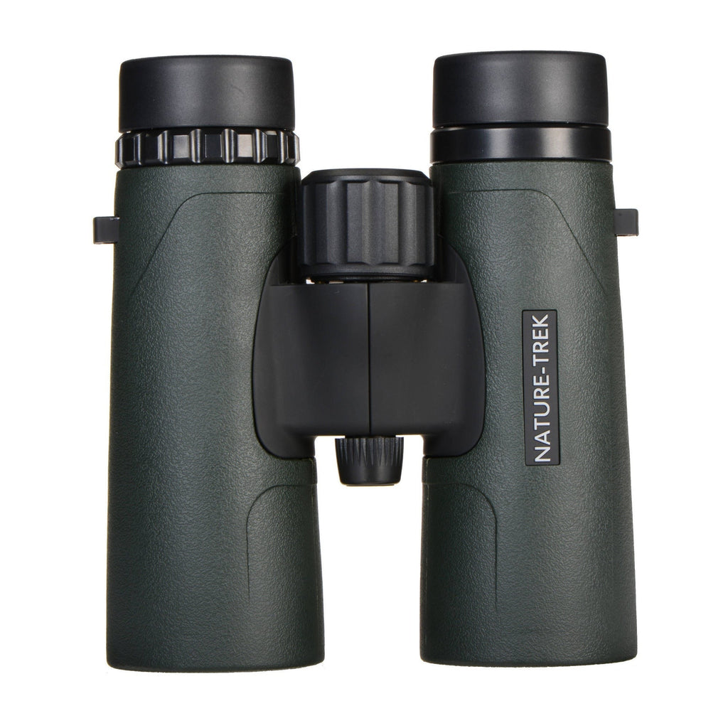 Hawke Sport Optics Nature-Trek 10x42 Binoculars with Harness Strap Bundle