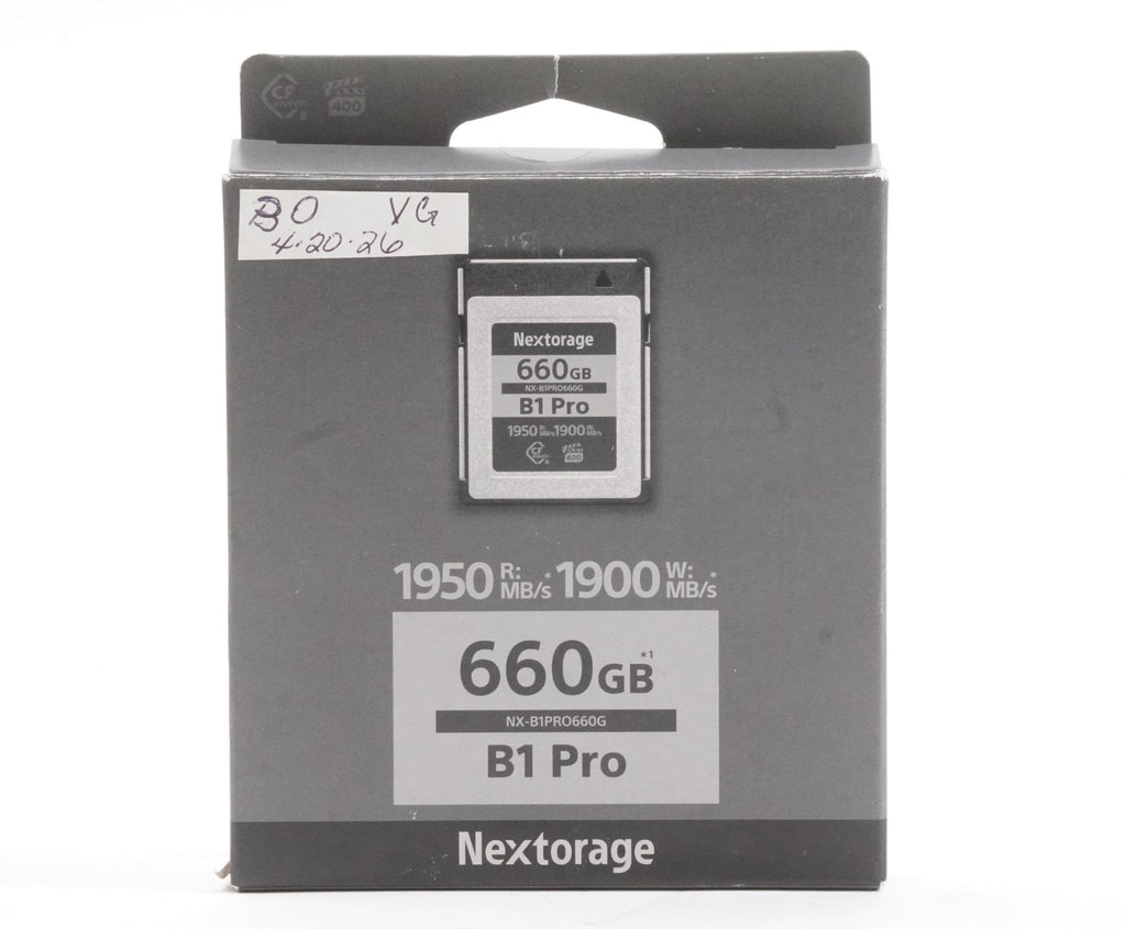 Nextorage B1 Pro Series CFexpress Type B 660GB Memory Card (Used)