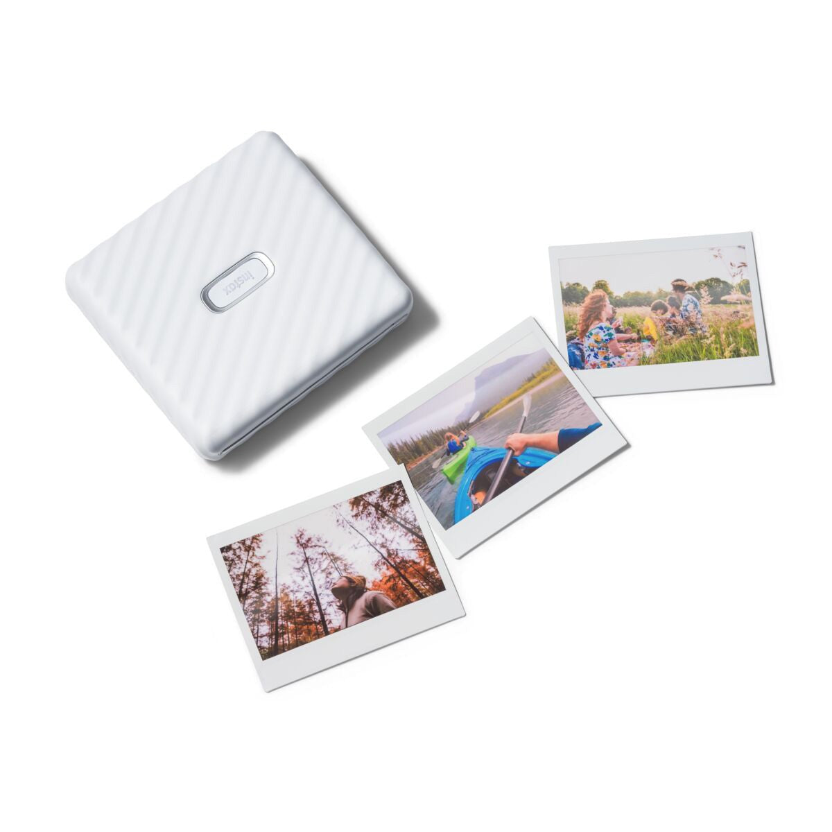 Fujifilm Instax Link Wide Instant Smartphone Printer (Ash White)