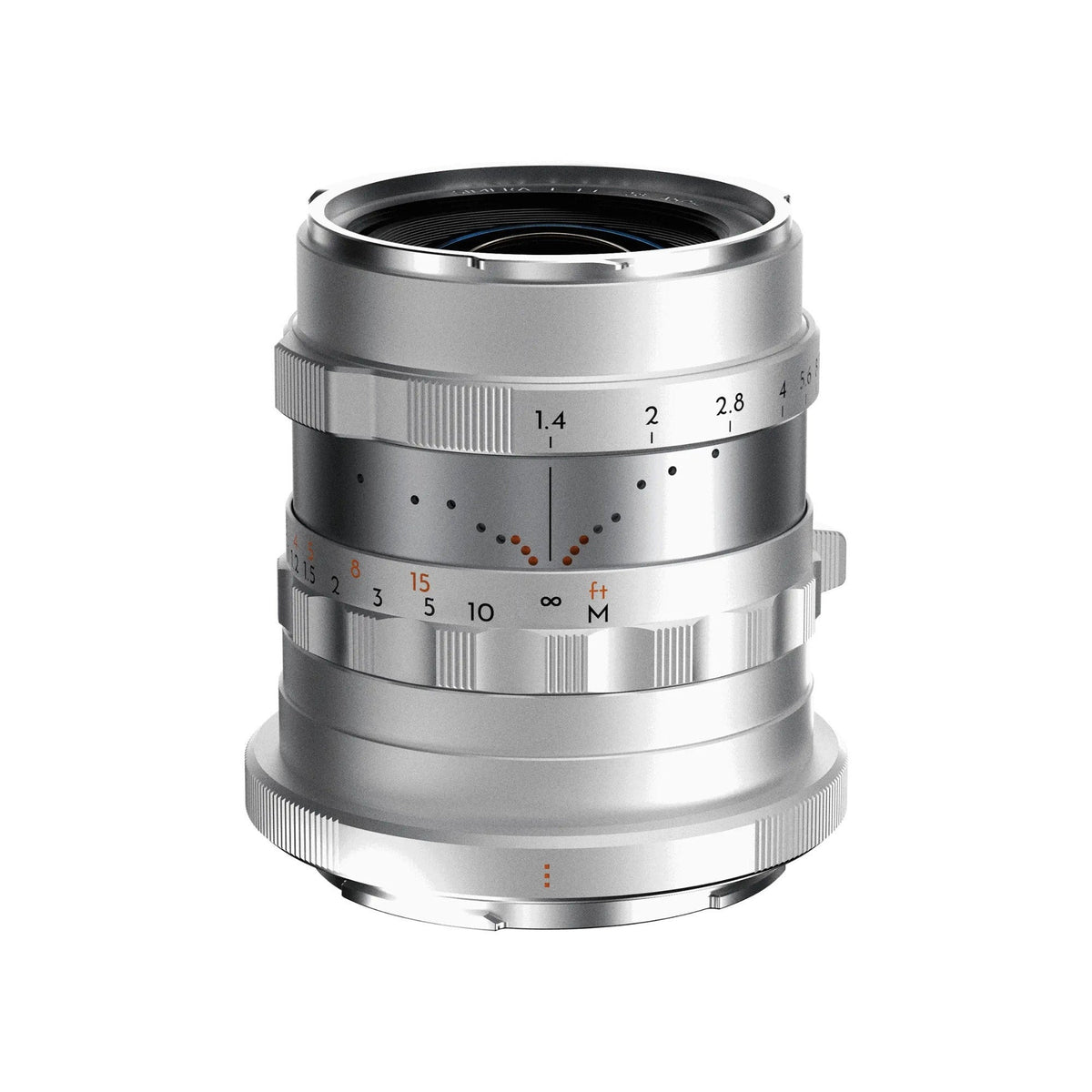 Thypoch Simera 28mm f/1.4 Full-frame Lens with Manual Focus (Nikon Z, Silver)