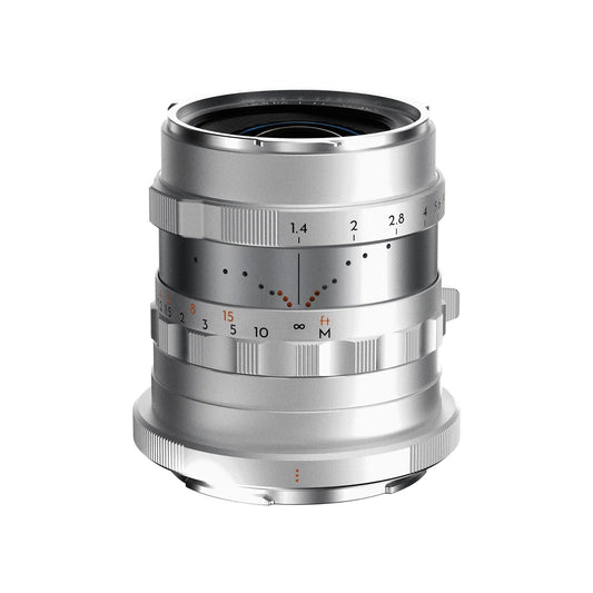 Thypoch Simera 28mm f/1.4 Full-frame Lens with Manual Focus (Nikon Z, Silver)