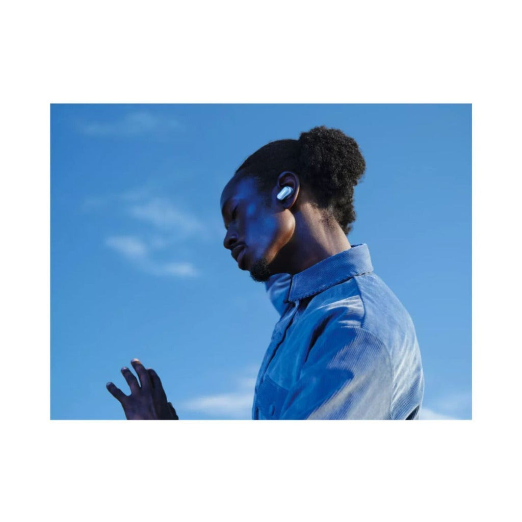 Bose QuietComfort Ultra Noise-Canceling Wireless In-Ear Earbuds with Touch Controls (Moonstone Blue)
