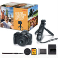 Canon EOS R50 Video Creator Kit with RF-S10-18mm Lens and Accessories Bundle