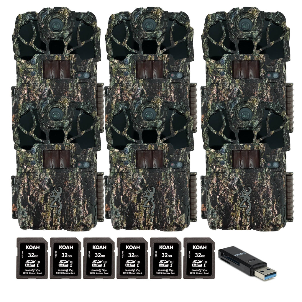 Browning Spec Ops Elite HP5 Ultra 46MP 1440p Trail Camera Bundle (6 Pack)