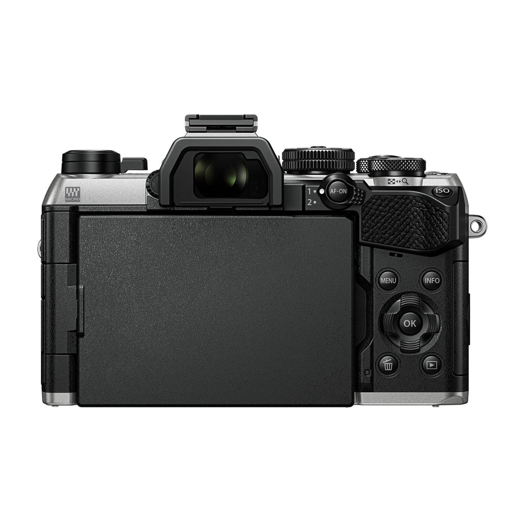 OM SYSTEM OM-5 Mark II Mirrorless Camera with 12-45mm f/4 PRO Lens (Silver)