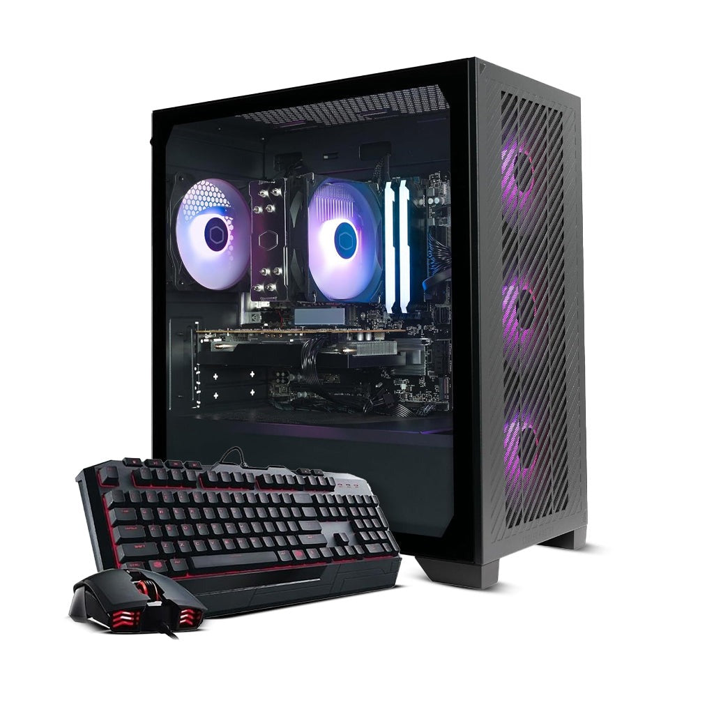Cooler Master BLACK R5 5600GT/32GB/1TB/ RX6600 8GB Card Gaming Desktop