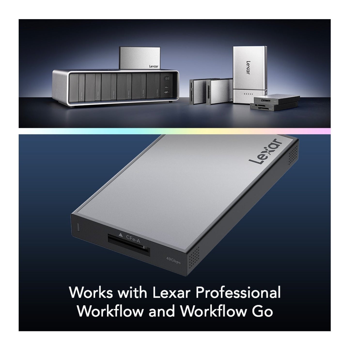Lexar Professional Workflow CFexpress 4.0 Type A Card Reader