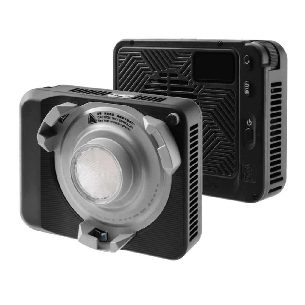 Amaran Ray 120c RGB LED Video Light (US) with Light Dome 60 2ft Circular Bowens Mount Softbox