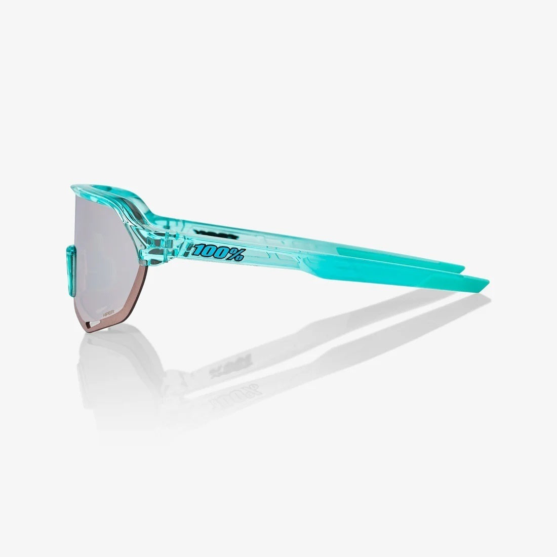 100% S2 Sunglasses Mint Translucent HiPER Lens