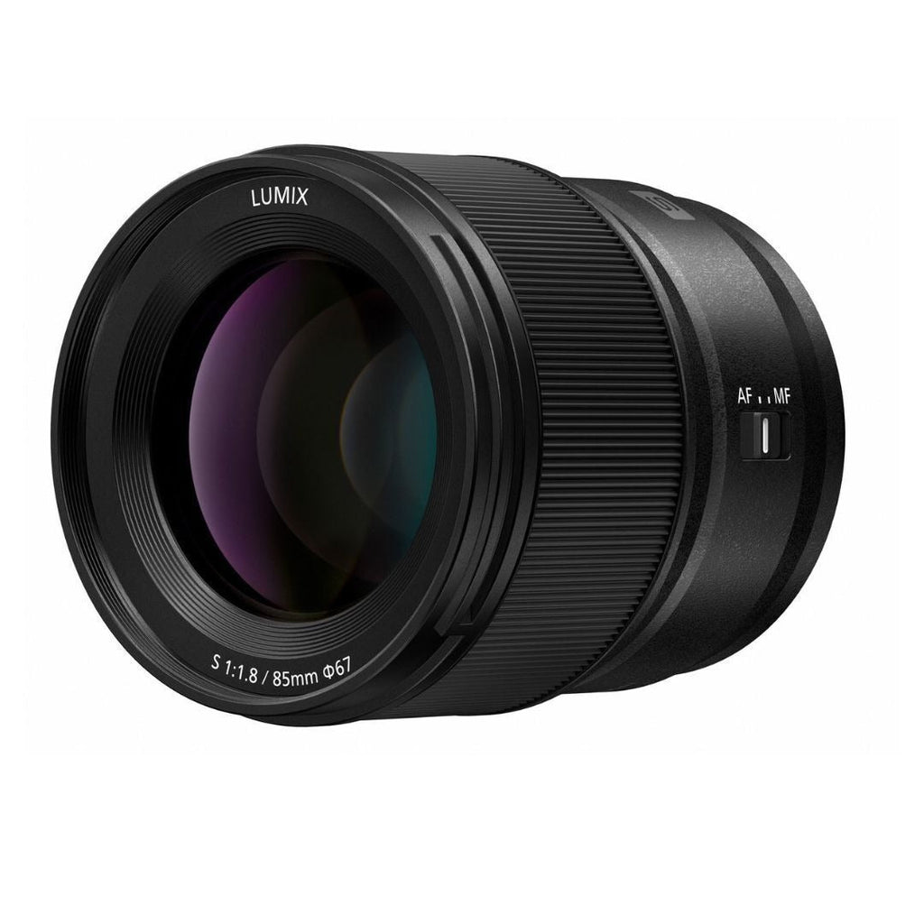 Panasonic Lumix S 85mm f/1.8 Lens, L-Mount, Black (Certified Refurbished)