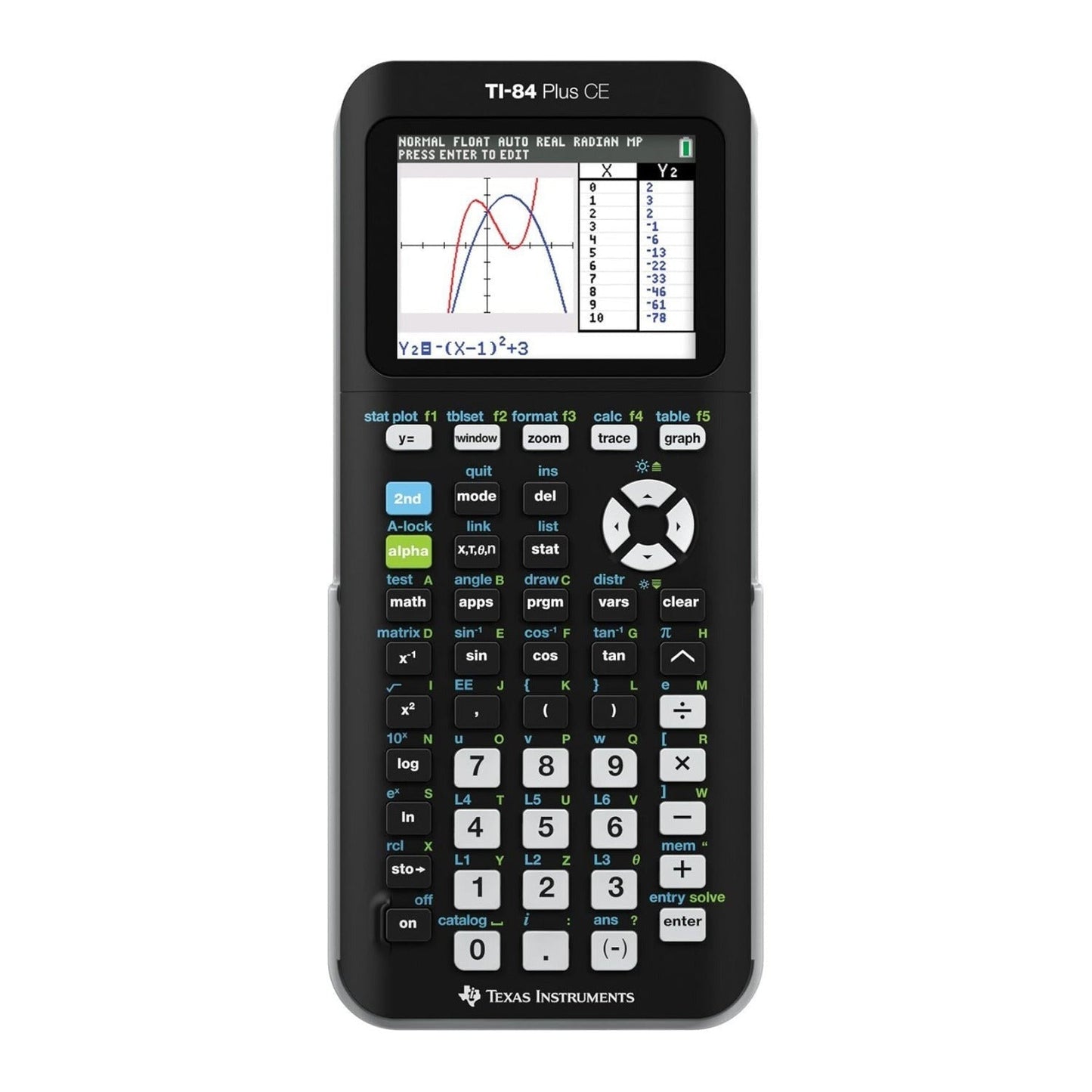 Texas Instruments TI-84 Plus CE Graphing Calculator (Black)
