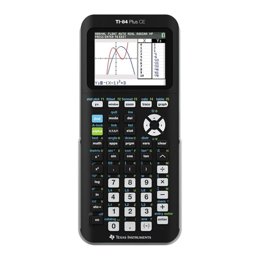 Texas Instruments TI-84 Plus CE Graphing Calculator (Black)