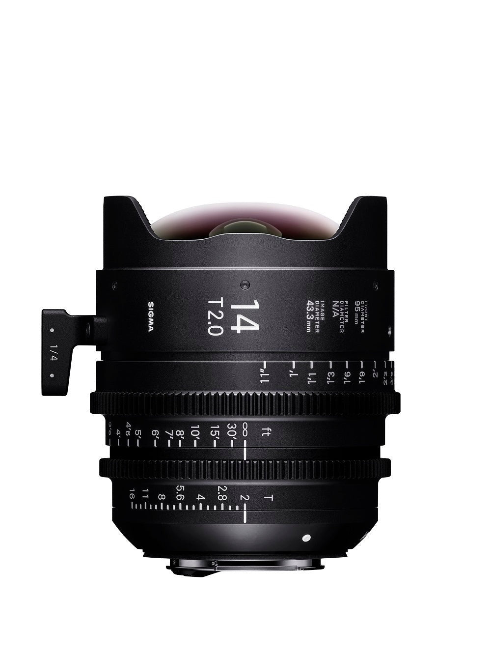 Sigma 14mm and 135mm Lenses for Canon EF Mount with Case
