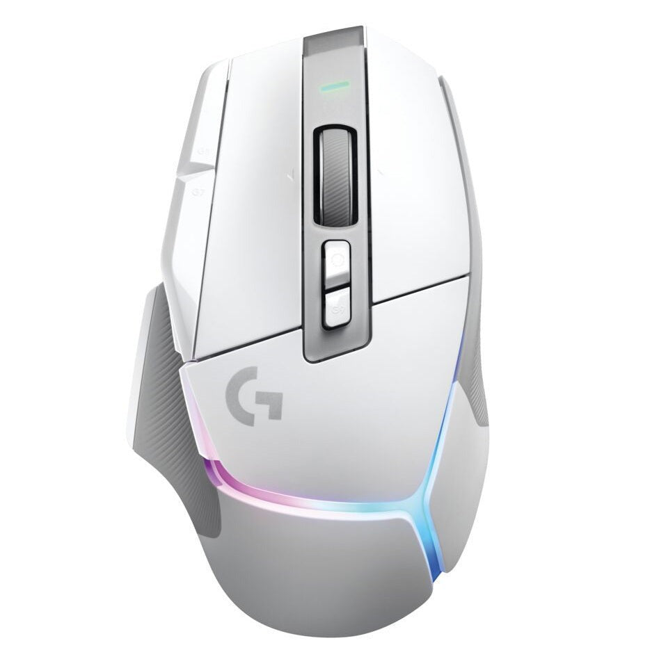 Logitech G502 X Plus Wireless Gaming Mouse (White) Bundle