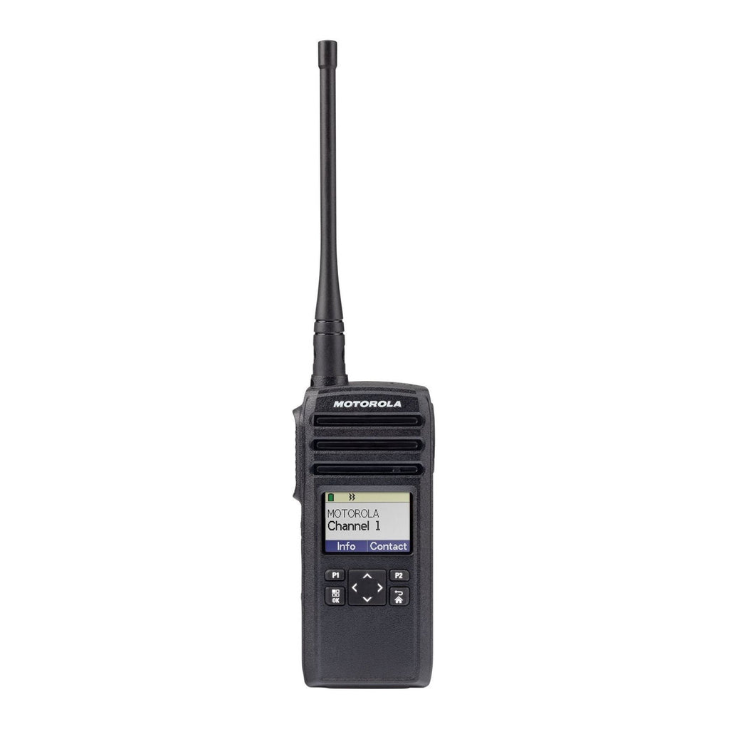 Motorola DTR700 Digital Two-Way Radio - 900MHz, 50 Channels, IP54 Rated with Color Display