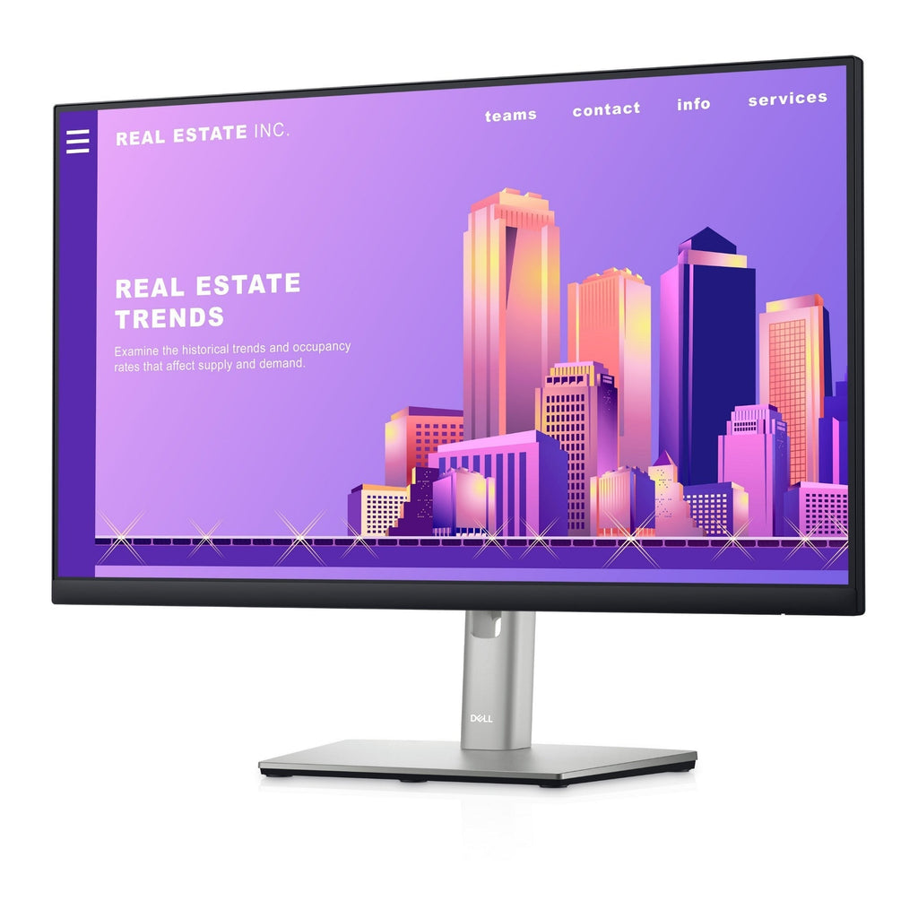 Dell P2422H Monitor, 23.8" Full HD IPS, ComfortView Plus (Certified Refurbished)