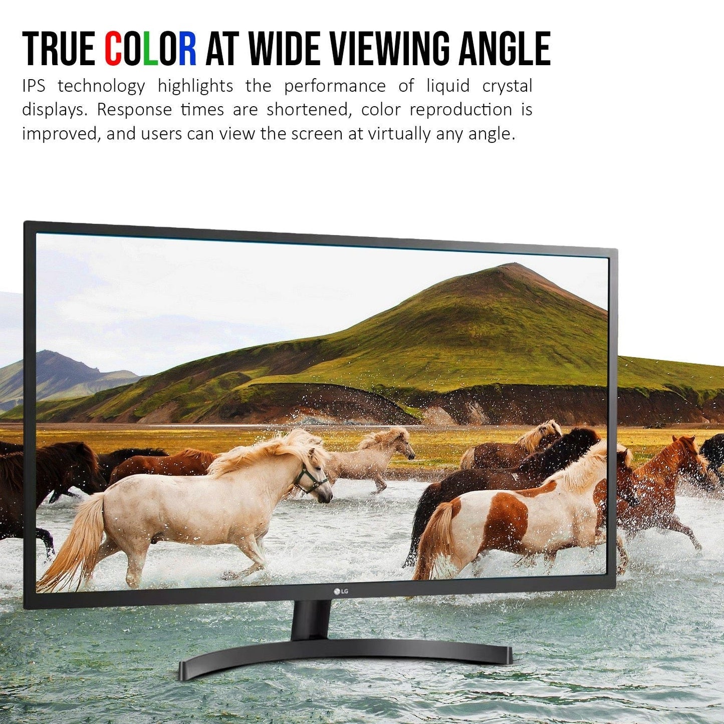LG 32MN600P 32-Inch FHD IPS Monitor with AMD FreeSync Technology and Dynamic Action Sync (Black)