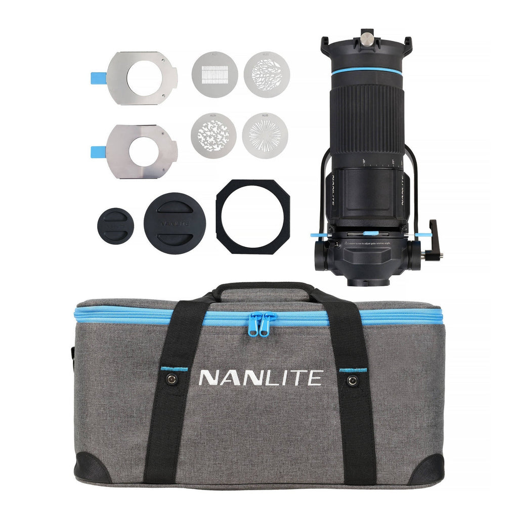 Nanlite FS-150B Bi-Color Studio Spotlight Bundle with Projection Attachment