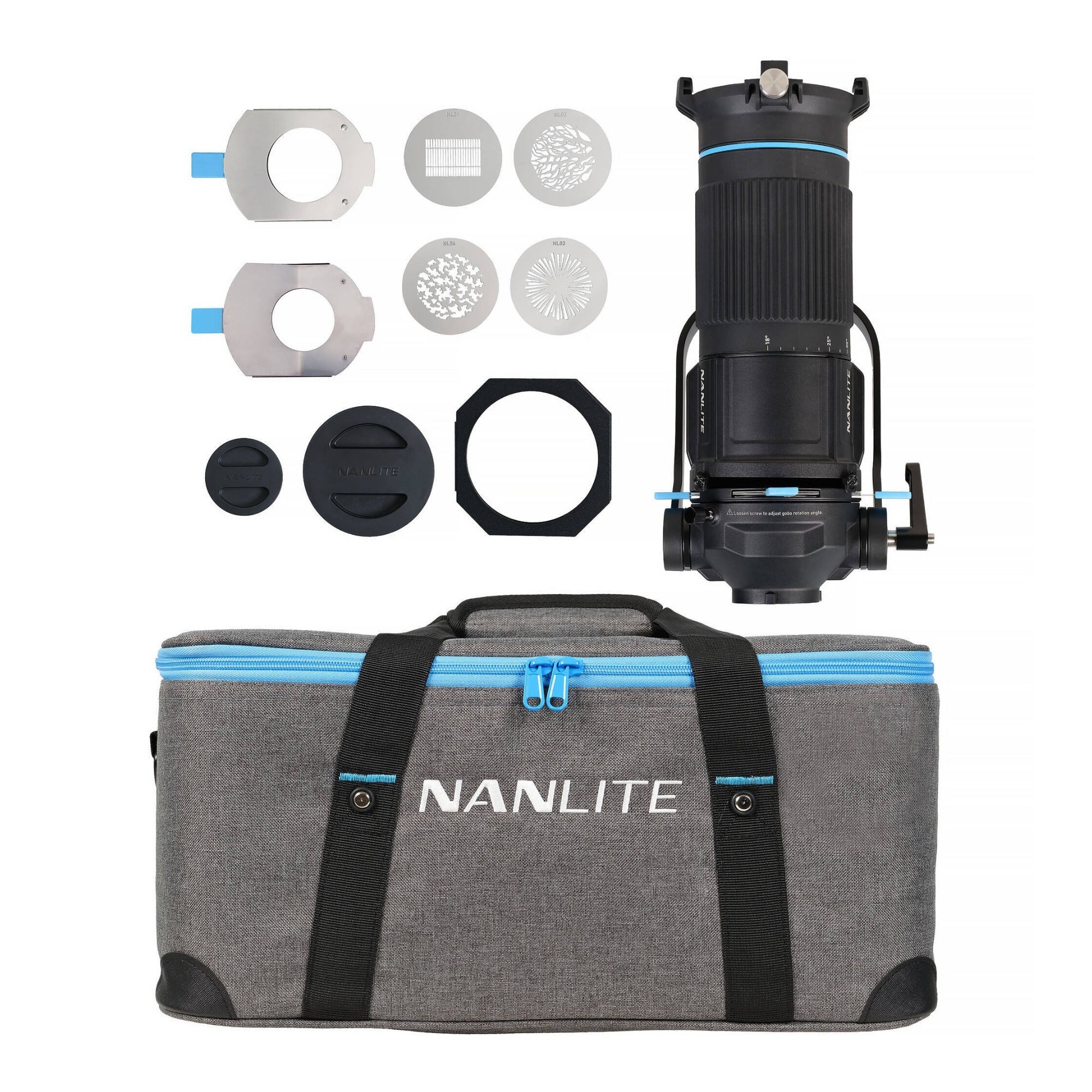 Nanlite FS-150B Bi-Color Studio Spotlight Bundle with Projection Attachment