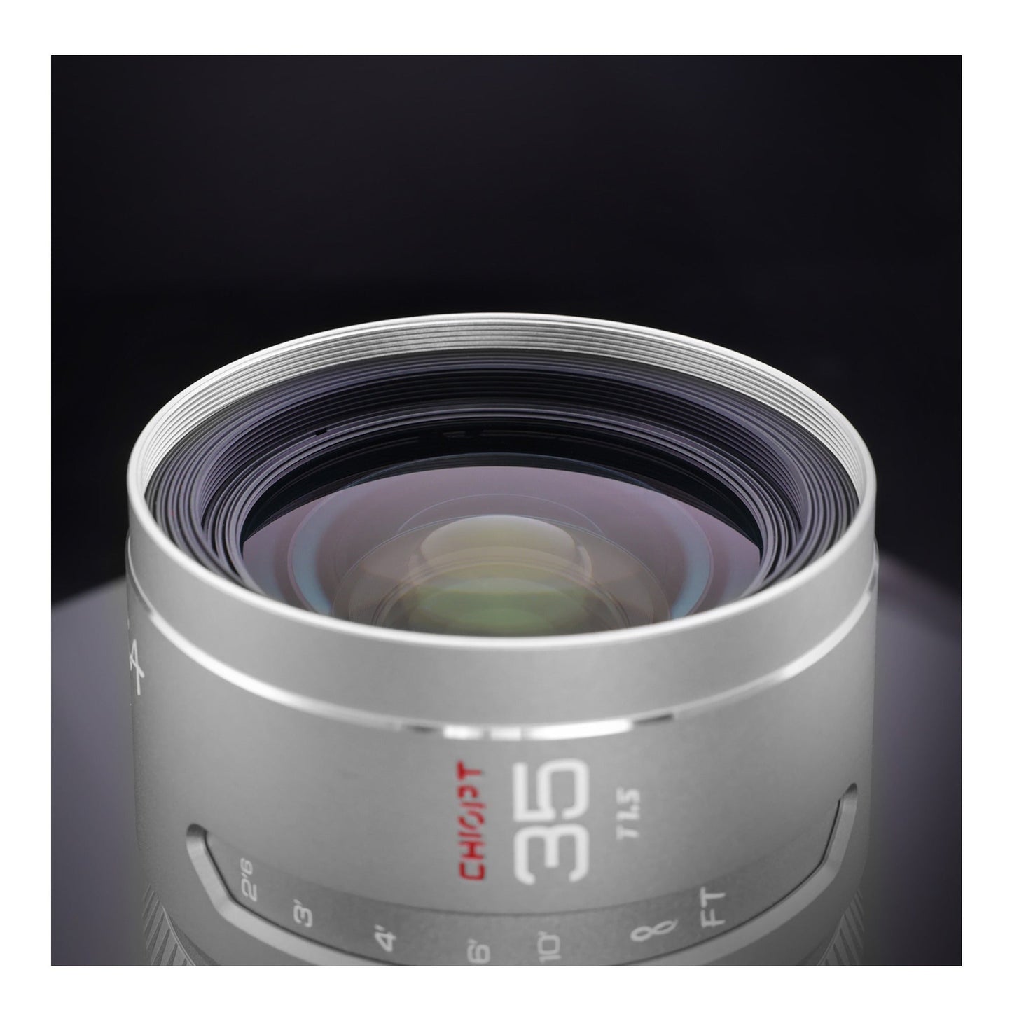 CHIOPT AURA 35mm T1.5 Cinema Lens (Leica L) Full-Frame with Superfast Aperture and Low Distortion