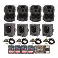 Stealth Cam DS4K Ultimate Camera with Security Boxes, Cables and SD Cards