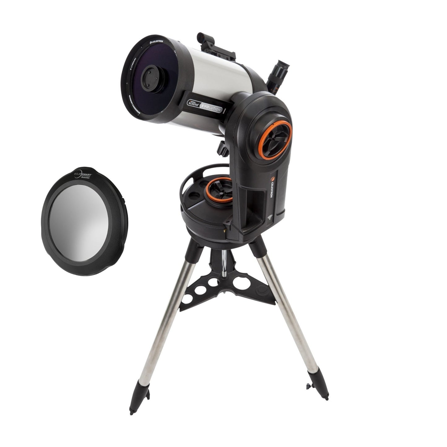 Celestron NexStar Evolution 6-Inch SCT GoTo Telescope with Solar Filter for 6-Inch Telescopes