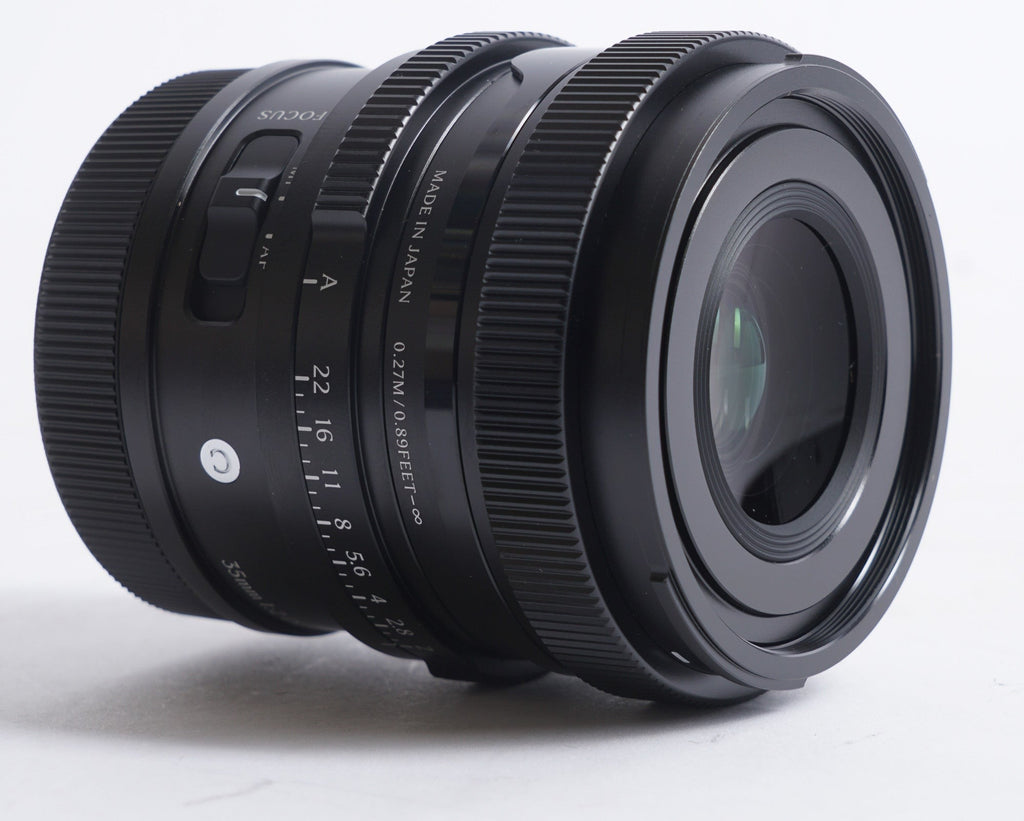 Sigma 35mm F2 DG Black Contemporary Lens for Leica L Mount (Used)