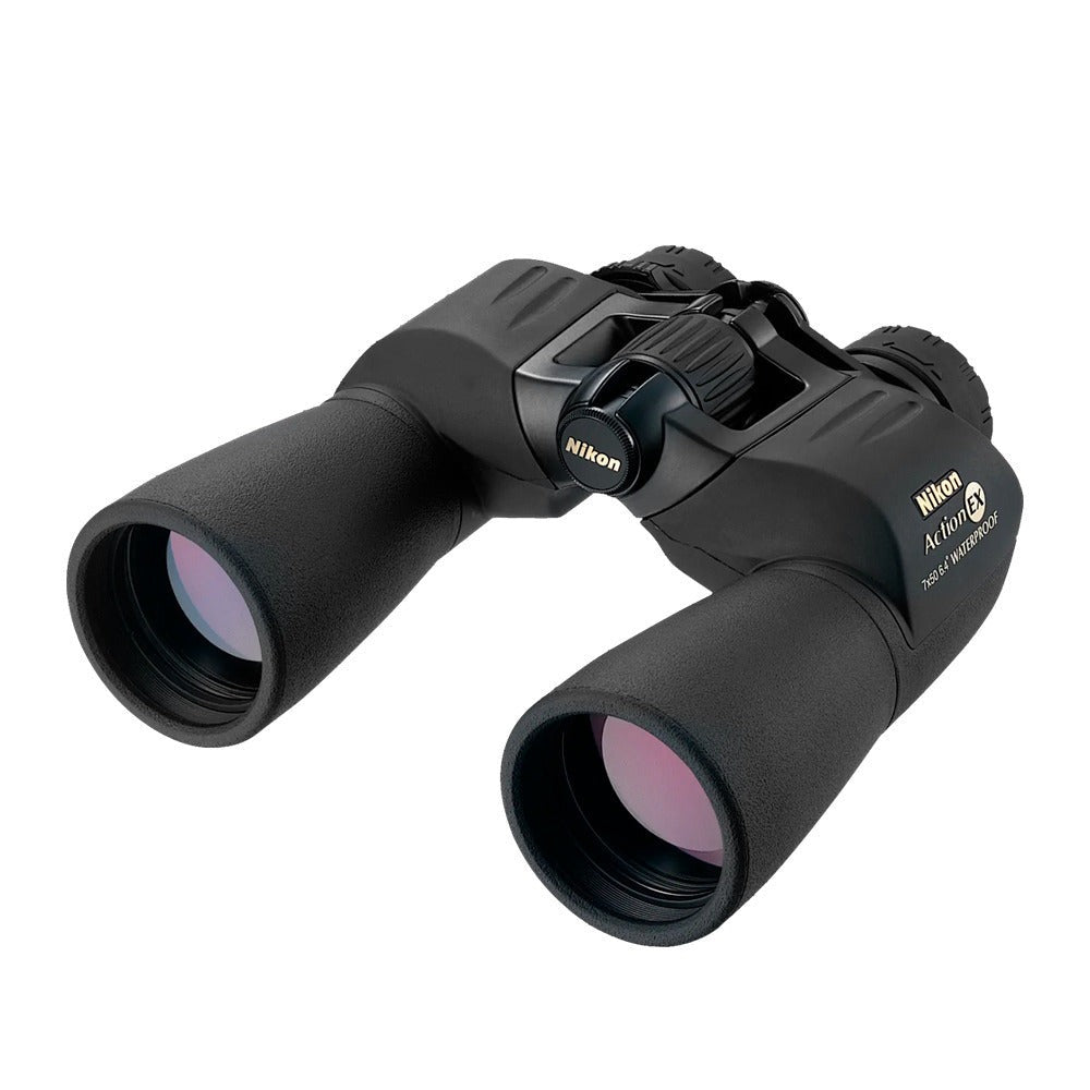 Nikon Action EX 7x50 Binoculars, Extreme Terrain, Rubber-Armored (Black) (Certified Refurbished)