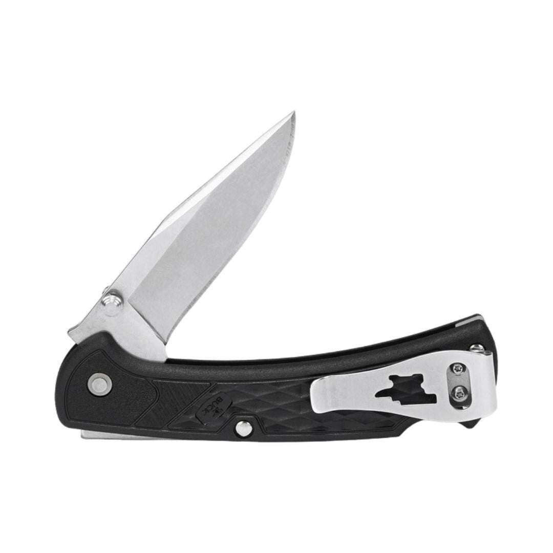 Buck Knives 112 Ranger Slim Selct Black 420 HC Stnless Steel 7.25 Folding Knife